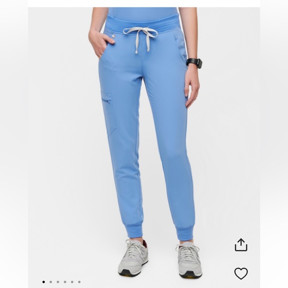 Figs scrub jogger set | Ceil Blue | Size: XXS - Picture 2 of 7